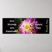 Phantastisch dank der Poster der Nurses Week (Vorne)