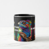 Phantastisch Day Be Wild Rainbow Lizard Gecko Tasse (Zentrum)