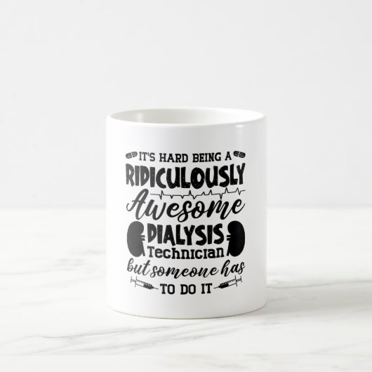 Phantastisch Dialysetechniker Dialyse Nurse Tech Kaffeetasse (Mittel)