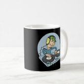 Phantastisch Dj Turntable Dj Djane Deejay Controll Kaffeetasse (VorderseiteRechts)