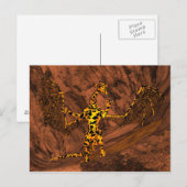 Phantastisch Dragon Giraffe Postkarte (Vorne/Hinten)