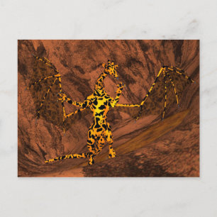 Phantastisch Dragon Giraffe Postkarte