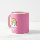 Phantastisch Einhorn Rosa Tasse (Vorderseite Links)
