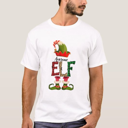 Phantastisch Elf Matching Family Group Weihnachts- T-Shirt (Vorderseite)