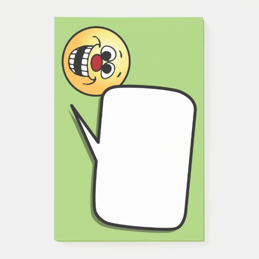 Phantastisch Face Grumpey Post-it Klebezettel (Vorderseite)