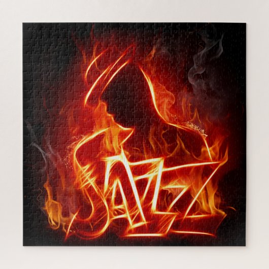 Phantastisch Flaming Jazz Puzzle (Vertikal)