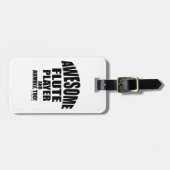 Phantastisch Flute Player Gepäckmarke Gepäckanhänger (Vorderseite horizontal)