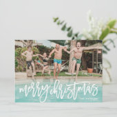 Phantastisch Frohe Weihnachten Foto (Stehend Vorderseite)