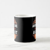 Phantastisch geboren auf August 13 Leopard Print A Kaffeetasse (Mittel)