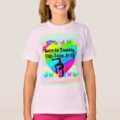 PHANTASTISCH GEBOREN ZU TUMBLE-DESIGN T-Shirt (Vorderseite)