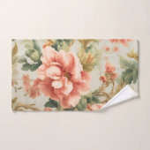 Phantastisch Gentle Exquisite Blume, Blätter. Male Badhandtuch Set (Handtuch)