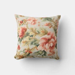 Phantastisch Gentle Exquisite Blume, Blätter. Male Kissen