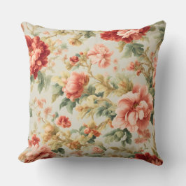 Phantastisch Gentle Exquisite Blume, Blätter. Male Kissen