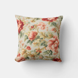 Phantastisch Gentle Exquisite Blume, Blätter. Male Kissen