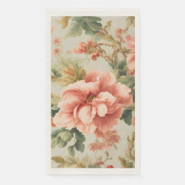 Phantastisch Gentle Exquisite Blume, Blätter. Male Serviette