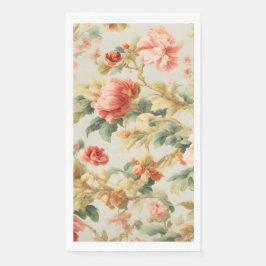 Phantastisch Gentle Exquisite Blume, Blätter. Male Serviette