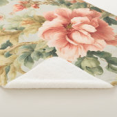 Phantastisch Gentle Exquisite Blume, Blätter. Male Sherpadecke (3/4)