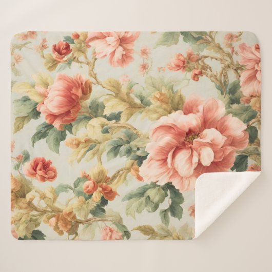 Phantastisch Gentle Exquisite Blume, Blätter. Male Sherpadecke (Vorderseite (Horizontal))