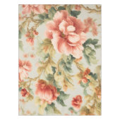 Phantastisch Gentle Exquisite Blume, Blätter. Male Tischdecke (Vorderseite)