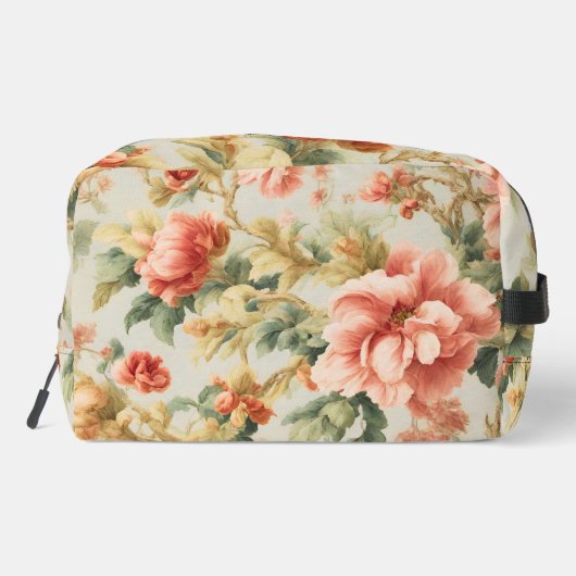 Phantastisch Gentle Exquisite Blume, Blätter. Male Waschbeutel (Rückseite)