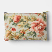 Phantastisch Gentle Exquisite Blume, Blätter. Male Zubehörtasche (Rückseite)