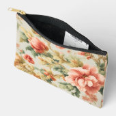 Phantastisch Gentle Exquisite Blume, Blätter. Male Zubehörtasche (Offen)