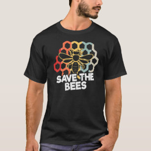 Phantastisch Gerettet Bienenzüchter Bienenbienen T-Shirt