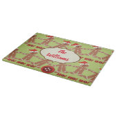 Phantastisch Gingerbrot Männer Schneidebrett (Ecke)