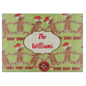 Phantastisch Gingerbrot Männer Schneidebrett (Vorderseite)