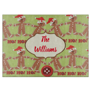 Phantastisch Gingerbrot Männer Schneidebrett