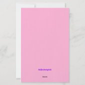 Phantastisch Girlfriend Stationery Briefpapier (Rückseite)