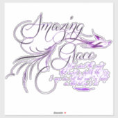 Phantastisch Grace Aufkleber (Blatt)