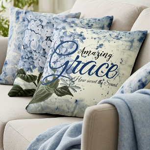 Phantastisch-Grace-Blue-Hydrangea Kissen