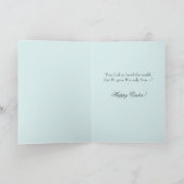 Phantastisch Grace Bluebird Doodles Personalisiert Feiertagskarte (Innenseite)