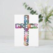 Phantastisch Grace Cross Postkarte (Stehend Vorderseite)