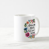 Phantastisch Grace floral Kaffeetasse (VorderseiteRechts)
