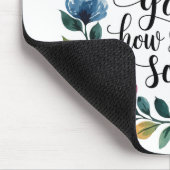 Phantastisch Grace floral Mousepad (Ecke)