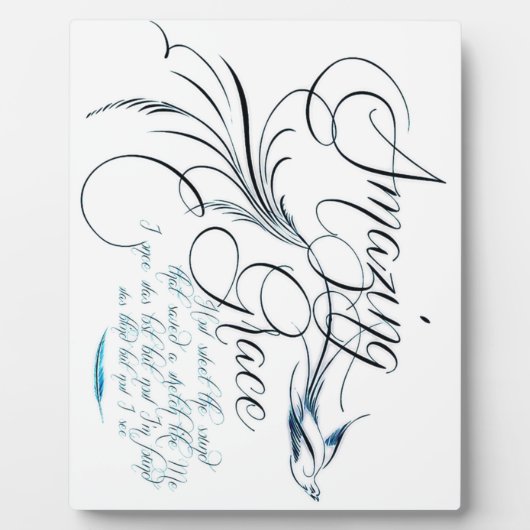 Phantastisch Grace Fotoplatte (Vorderseite)