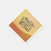 Phantastisch Grace How Sweet the Sound Hymne Serviette (Ecke)