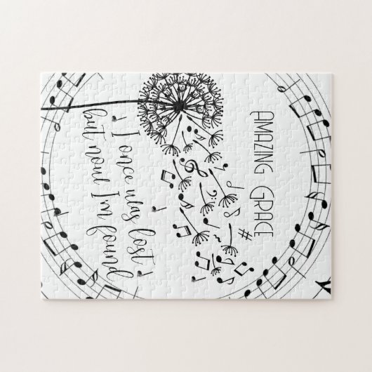 Phantastisch Grace Hymn Dandelion Christlich Puzzle (Horizontal)