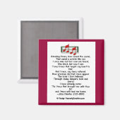 Phantastisch Grace Hymn Magnet (Vorderseite/Rückseite)