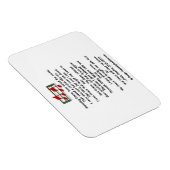 Phantastisch Grace Hymn Magnet (Rechte Seite)