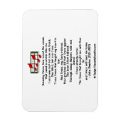 Phantastisch Grace Hymn Magnet (Vertikal)