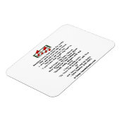 Phantastisch Grace Hymn Magnet (Linke Seite)