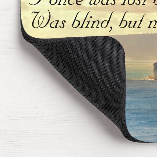 Phantastisch Grace Hymn Ocean Sunset Mousepad (Ecke)