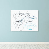 Phantastisch Grace Leinwanddruck (Insitu (Holzboden))