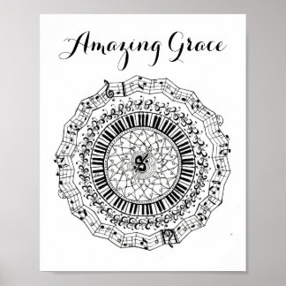 Phantastisch Grace Mandala Poster