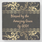 Phantastisch Grace Marble Drink Untersetzer (Vorderseite)