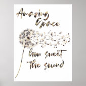 Phantastisch Grace mit Dandelion Poster (Vorne)