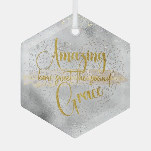 Phantastisch Grace Ornament Aus Glas (Vorderseite)